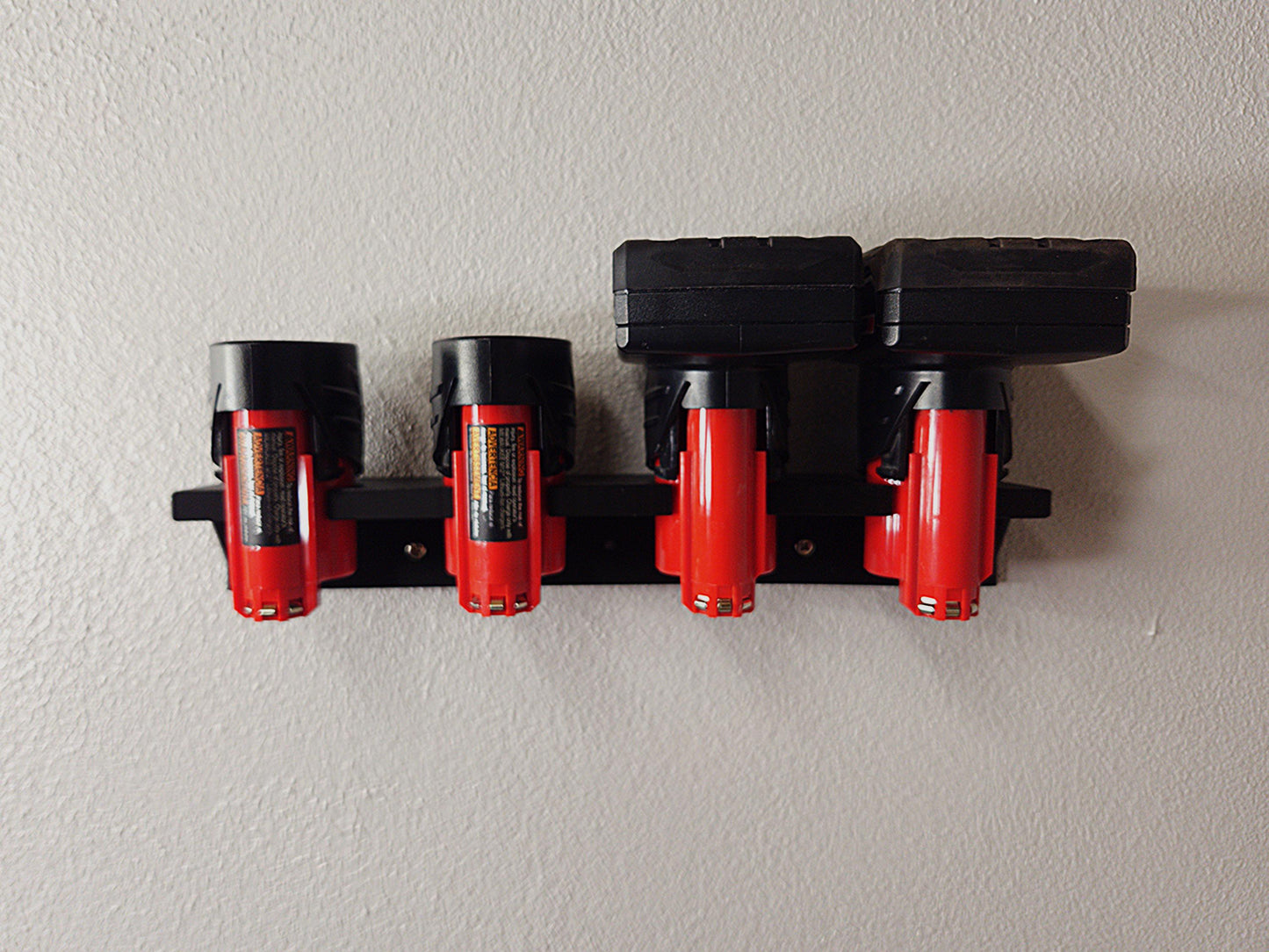 Milwaukee M12 Battery Holder β 4 Slot