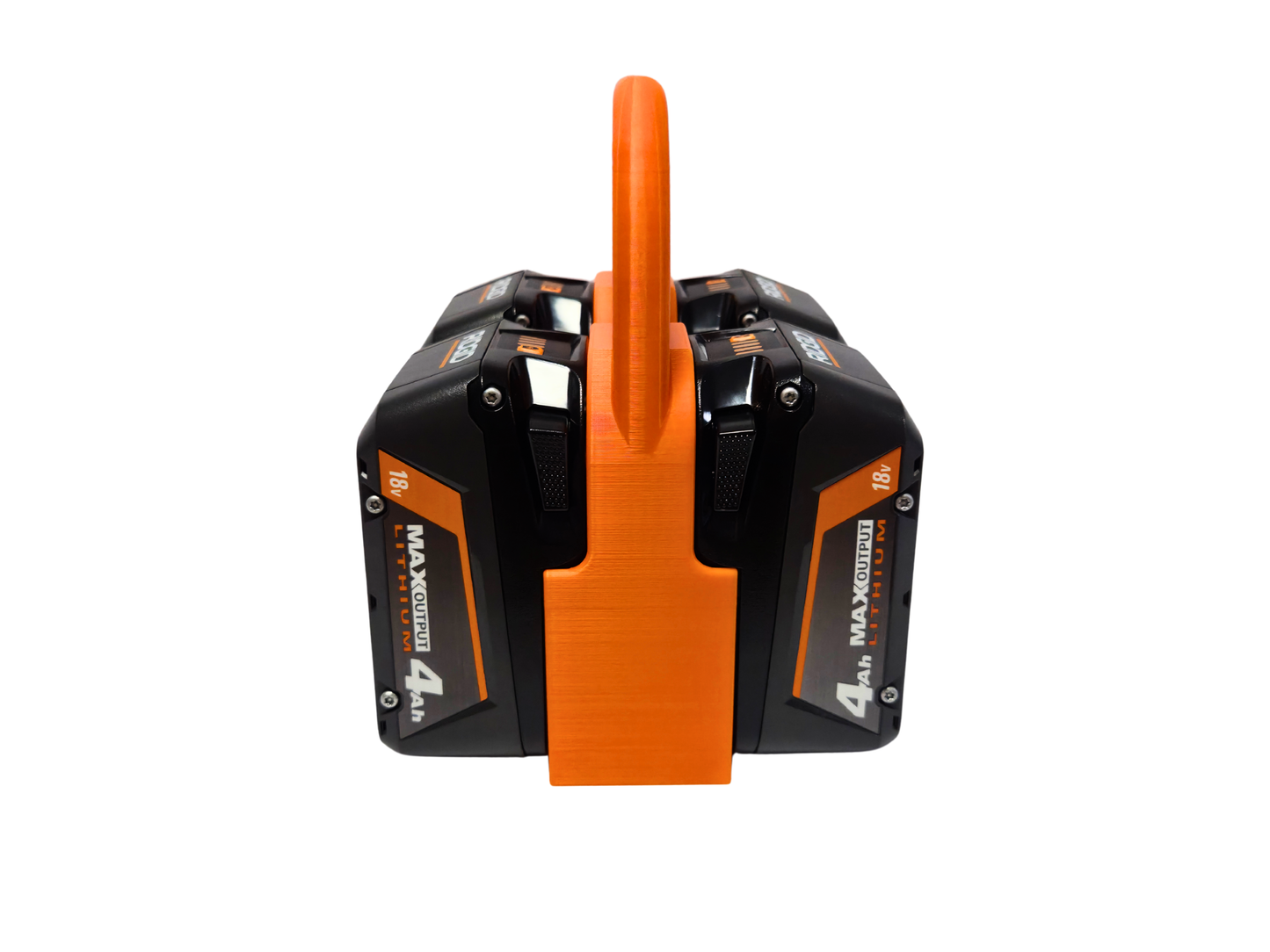Ridgid 18V Battery Holder – 4 Bank