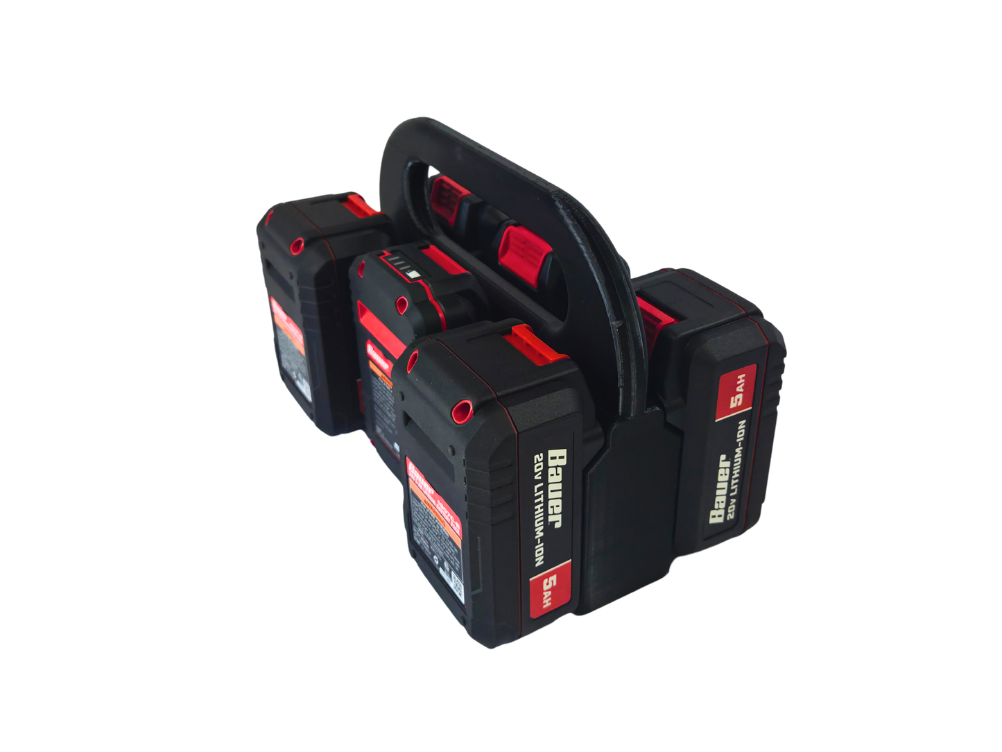 Bauer 20V Battery Holder – 6 Bank