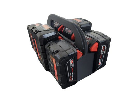 Milwaukee M18 Battery Holder – 6 Bank