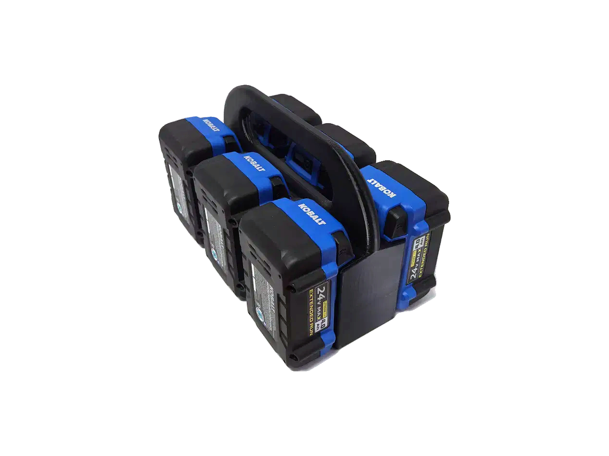 Kobalt 24V Battery Carrier – 6 Bank