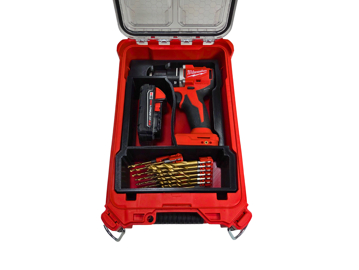 Milwaukee M18 Compact Drill (3601-20) Packout Insert