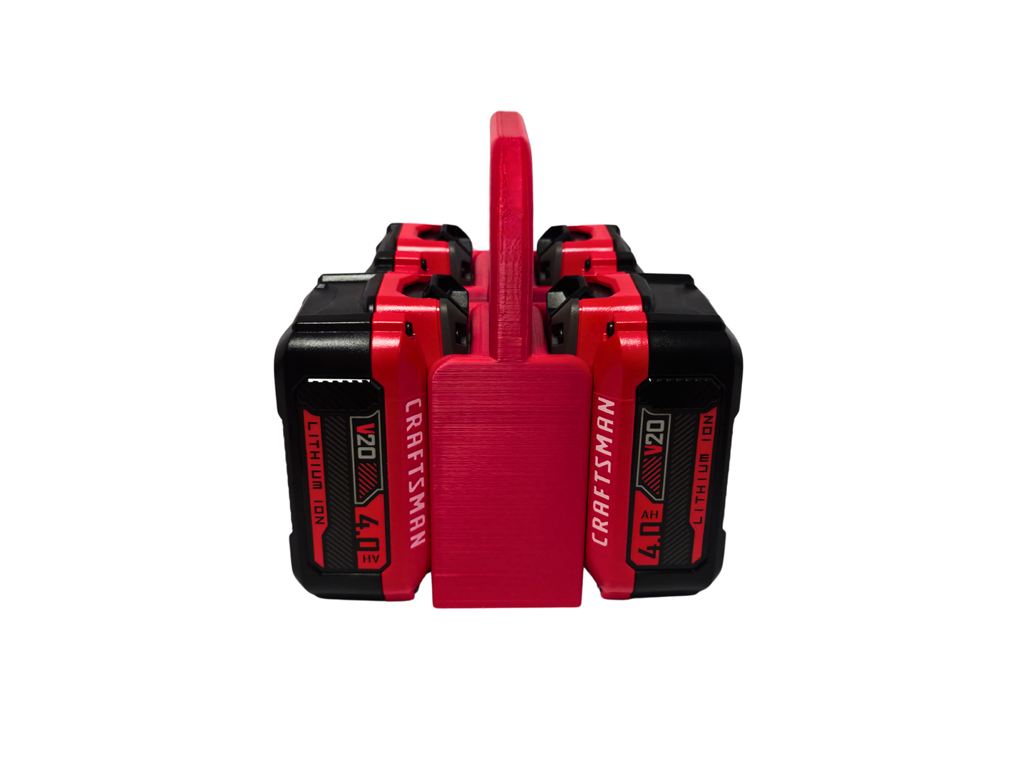 Craftsman 20V Battery Holder – 4 Bank