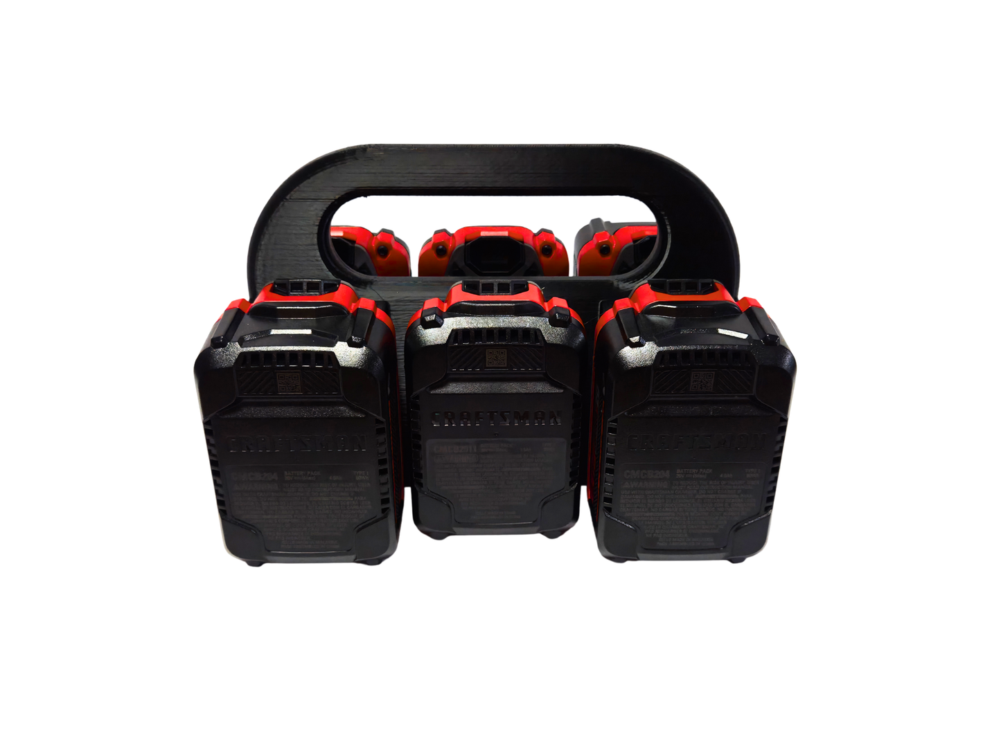Craftsman 20V Battery Holder – 6 Bank
