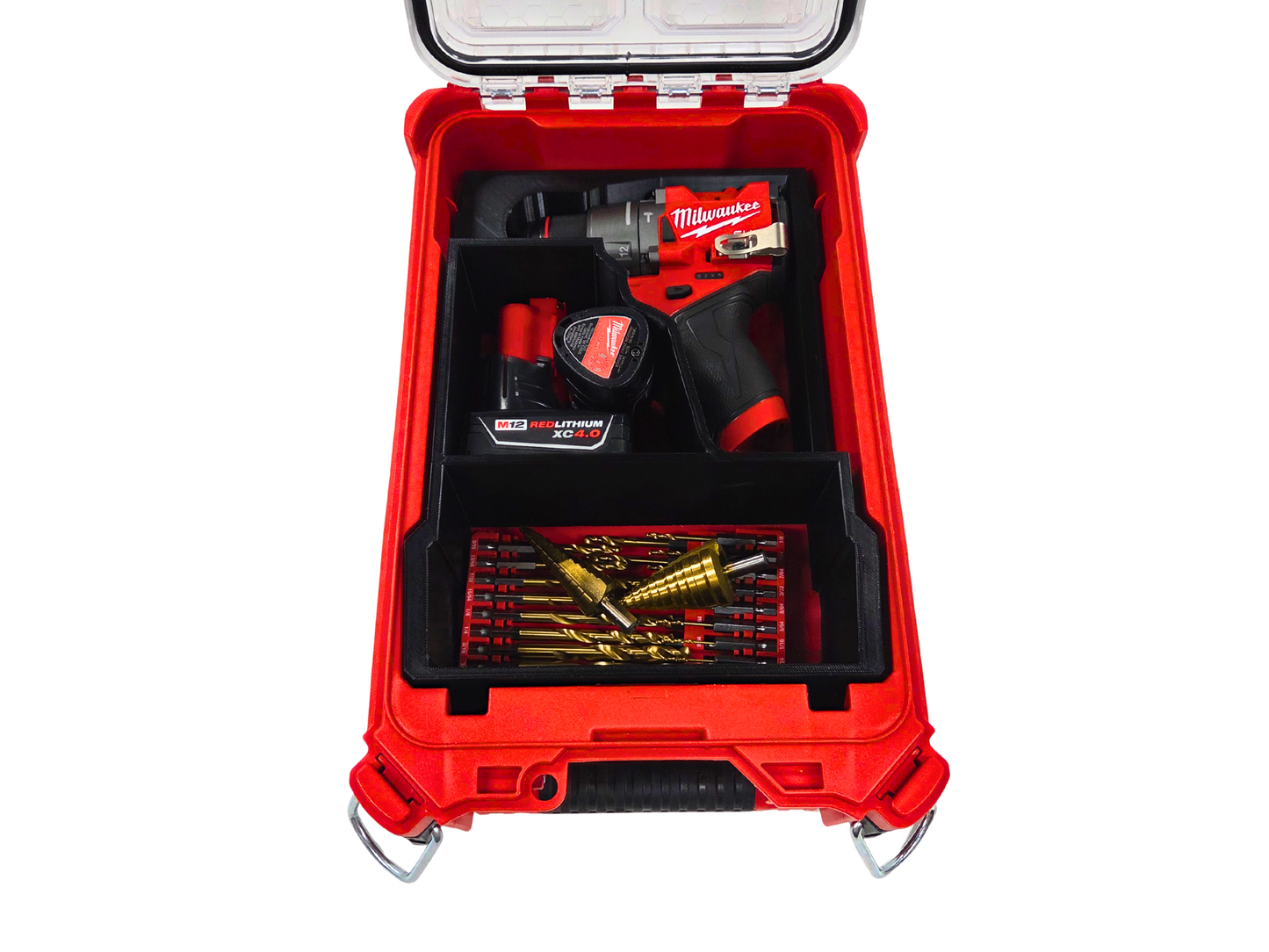 Milwaukee M12 Hammer Drill Fuel (Fits 3404-20 ONLY) Packout Insert