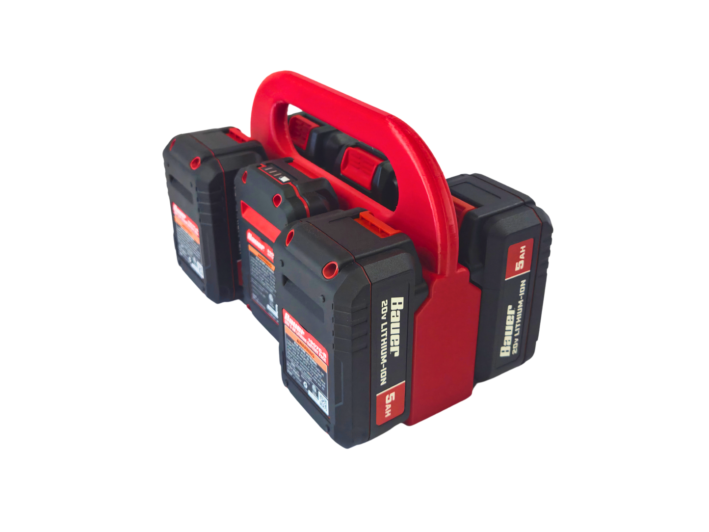 Bauer 20V Battery Holder – 6 Bank