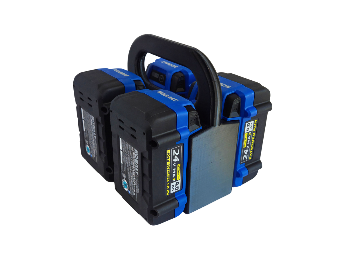 Kobalt 24V Battery Carrier – 4 Bank