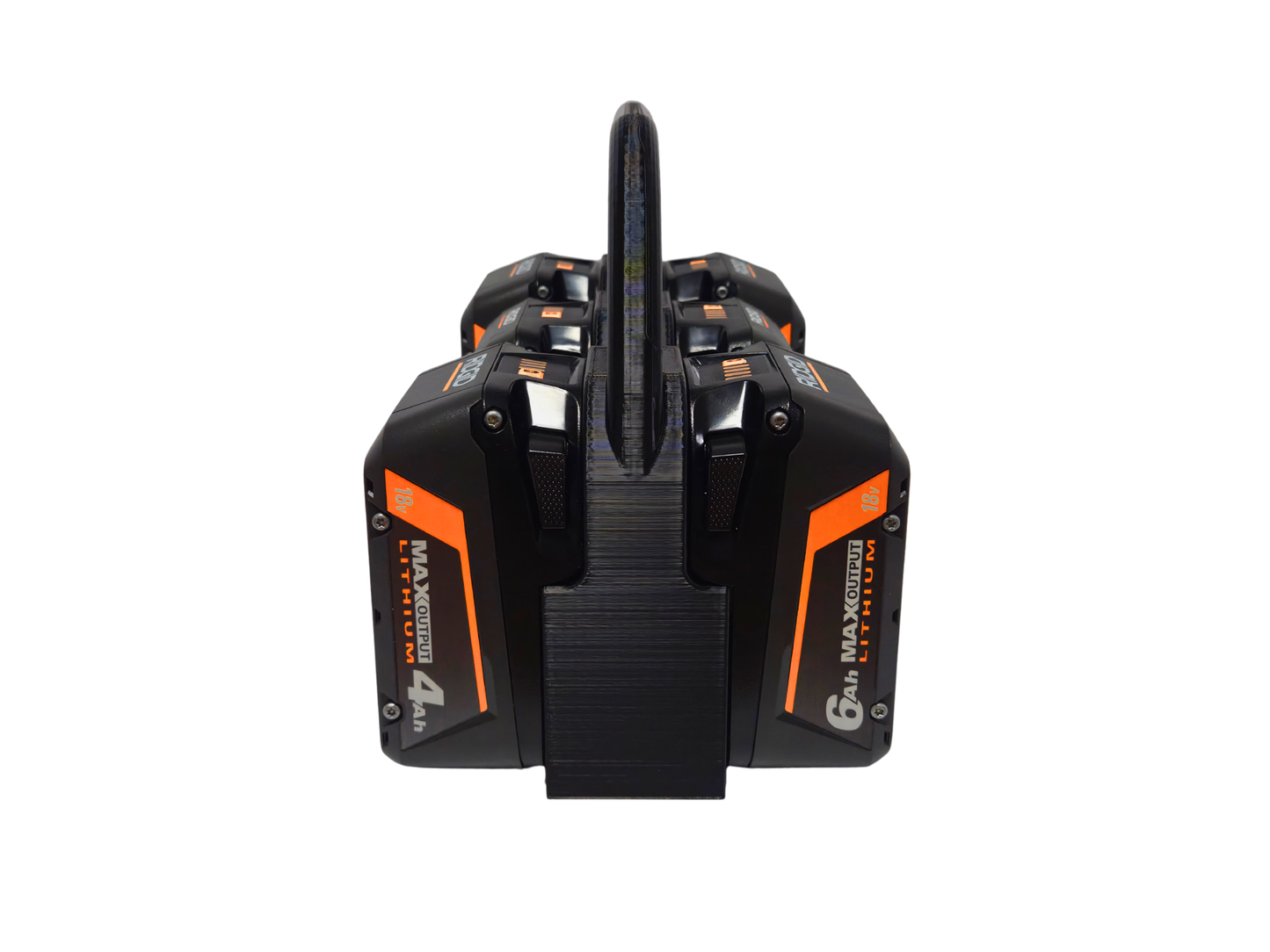 Ridgid 18V Battery Holder – 6 Bank