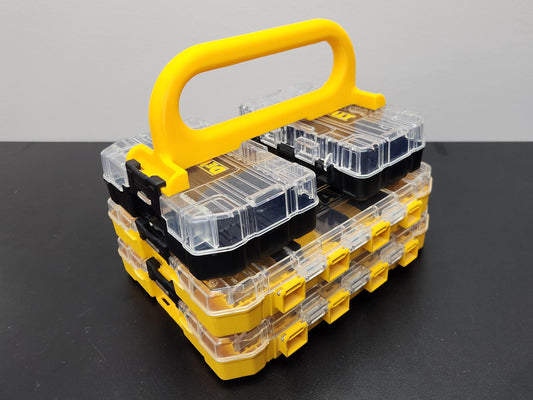 DeWalt Tough Case Bit Set Handle – 3D Printed Add-On Grip – Great Gift for Him, Dad, or DIYer – Tool Organizer Accessory