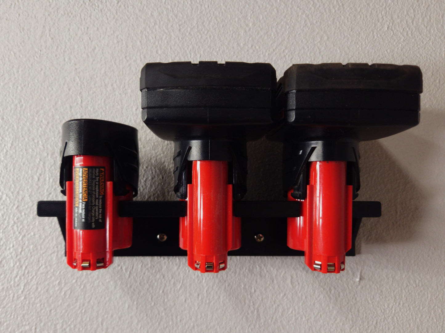 Milwaukee M12 Battery Holder – 3 Slot
