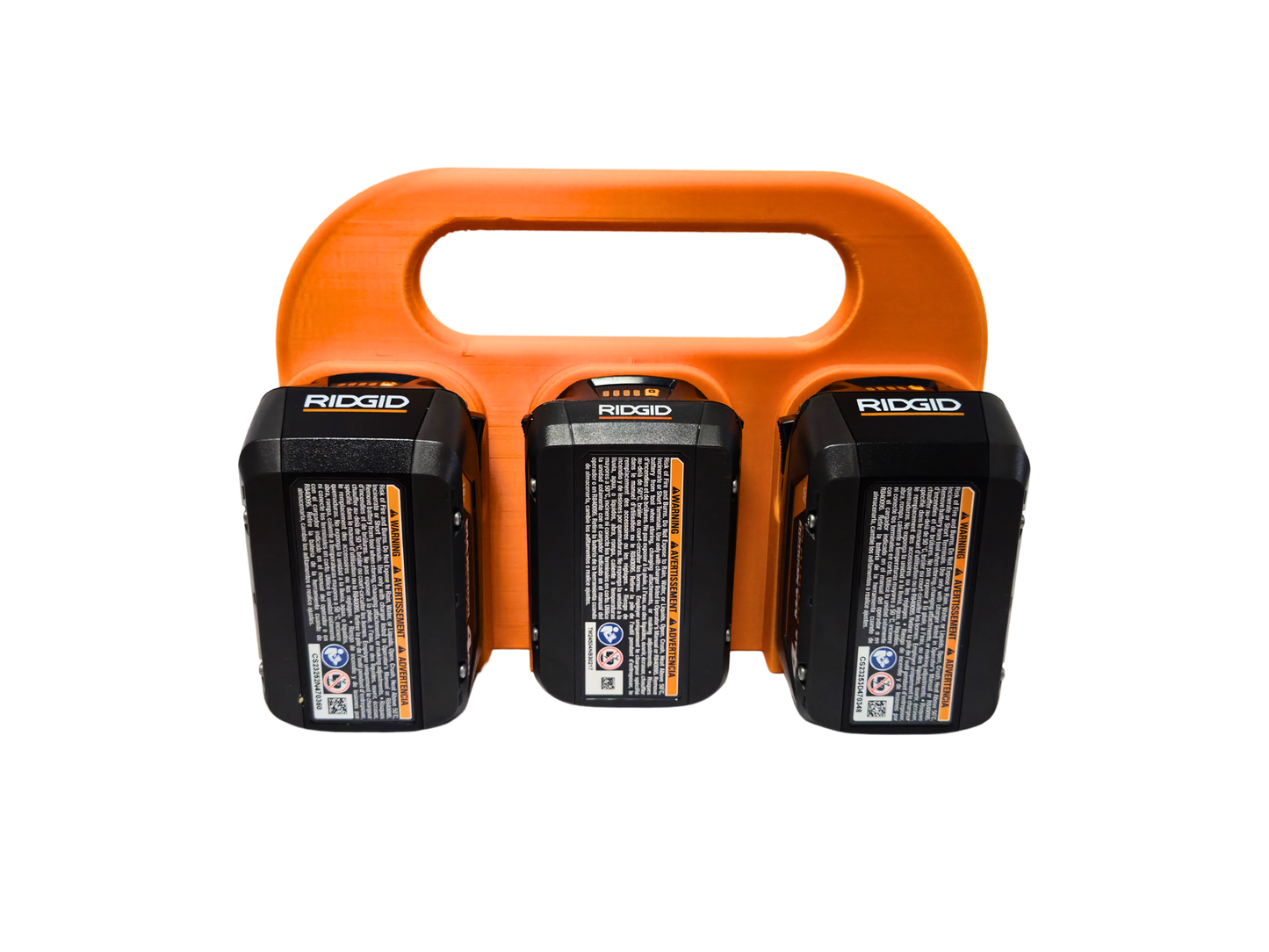 Ridgid 18V Battery Holder – 6 Bank