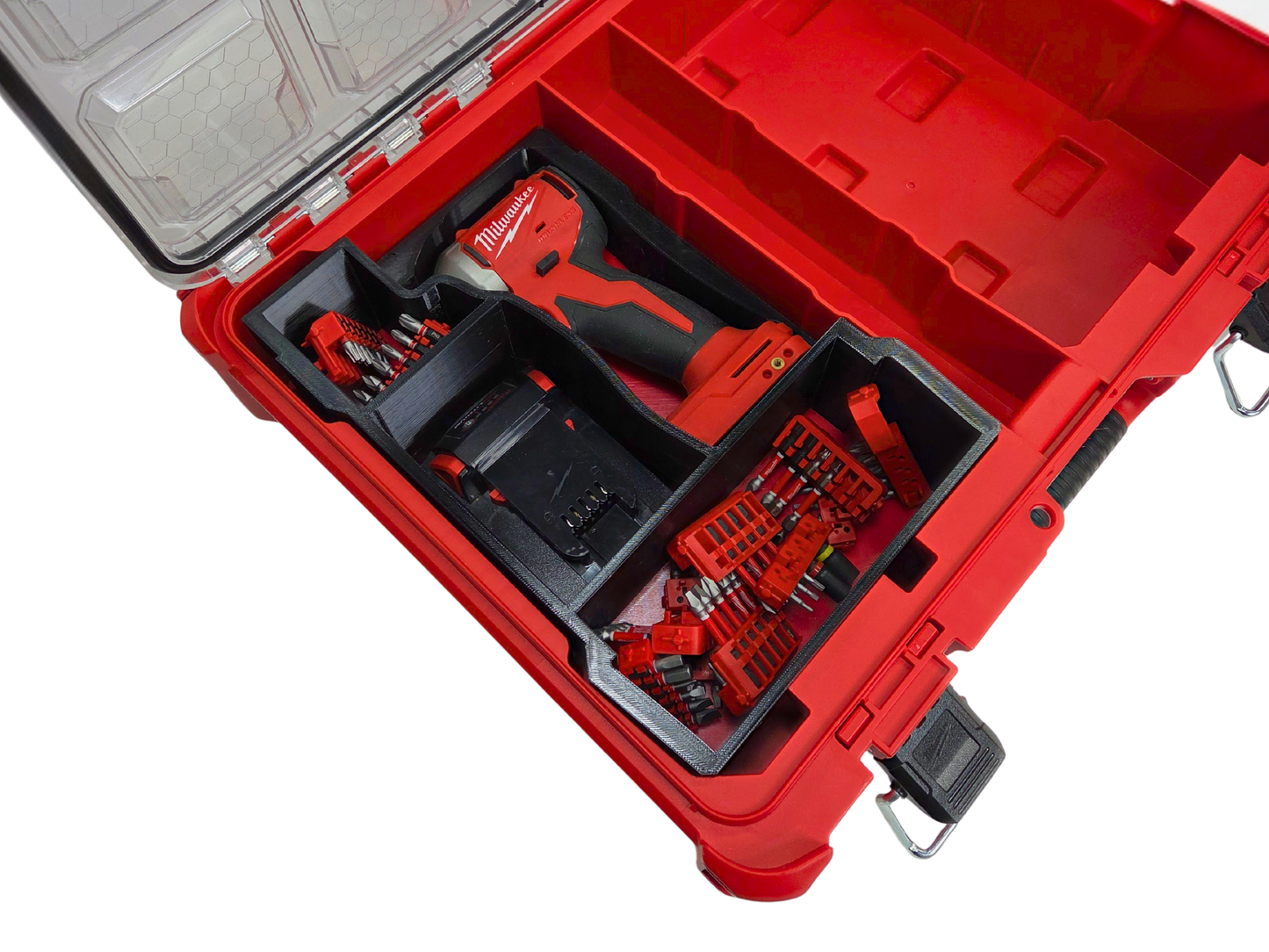 Milwaukee M18 Compact Impact Driver (3650-20) Packout Insert