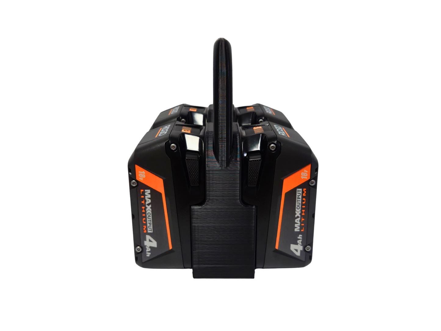 Ridgid 18V Battery Holder – 4 Bank