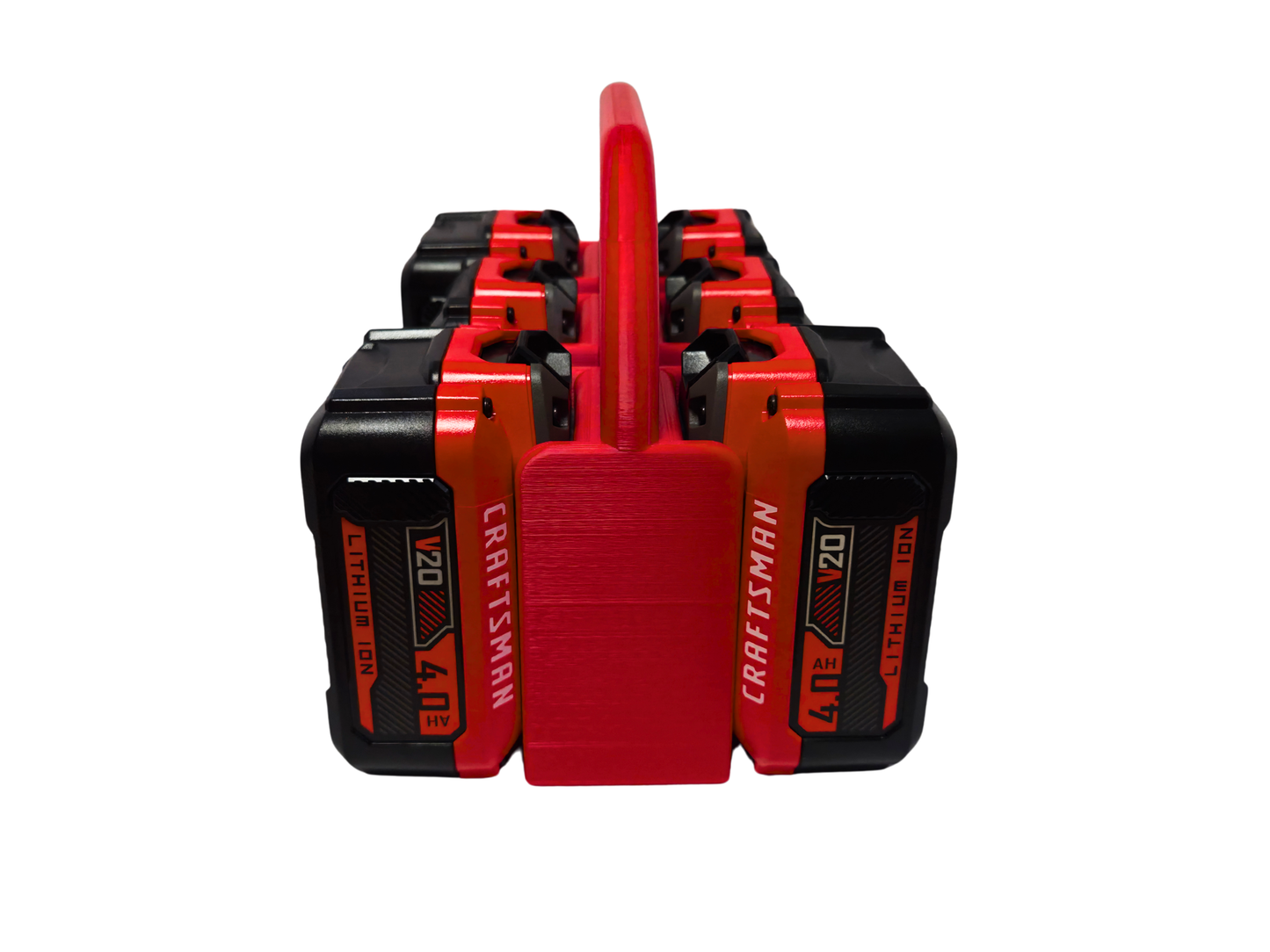 Craftsman 20V Battery Holder – 6 Bank