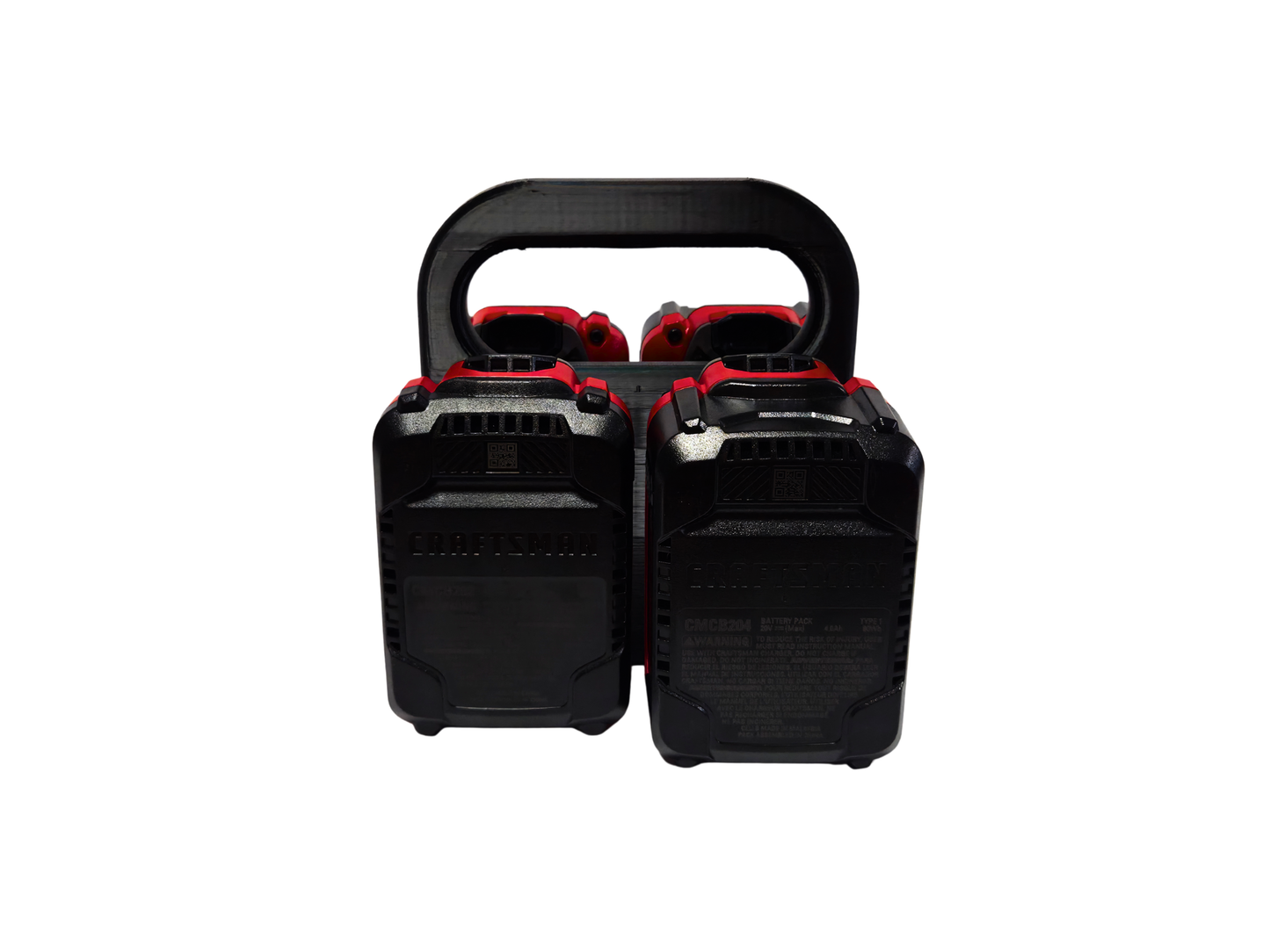 Craftsman 20V Battery Holder – 4 Bank