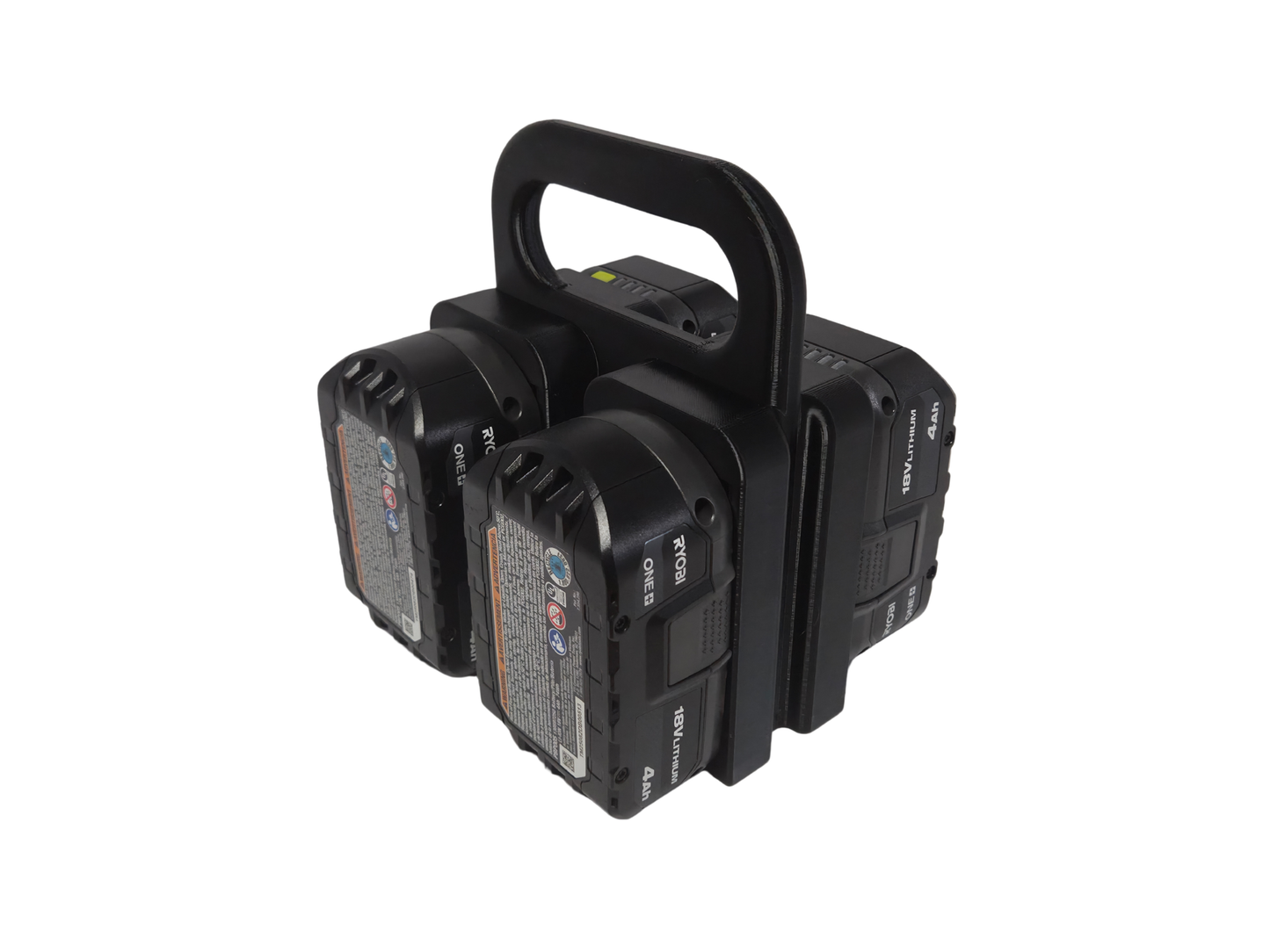 Ryobi 18V Battery Holder – 4 Bank