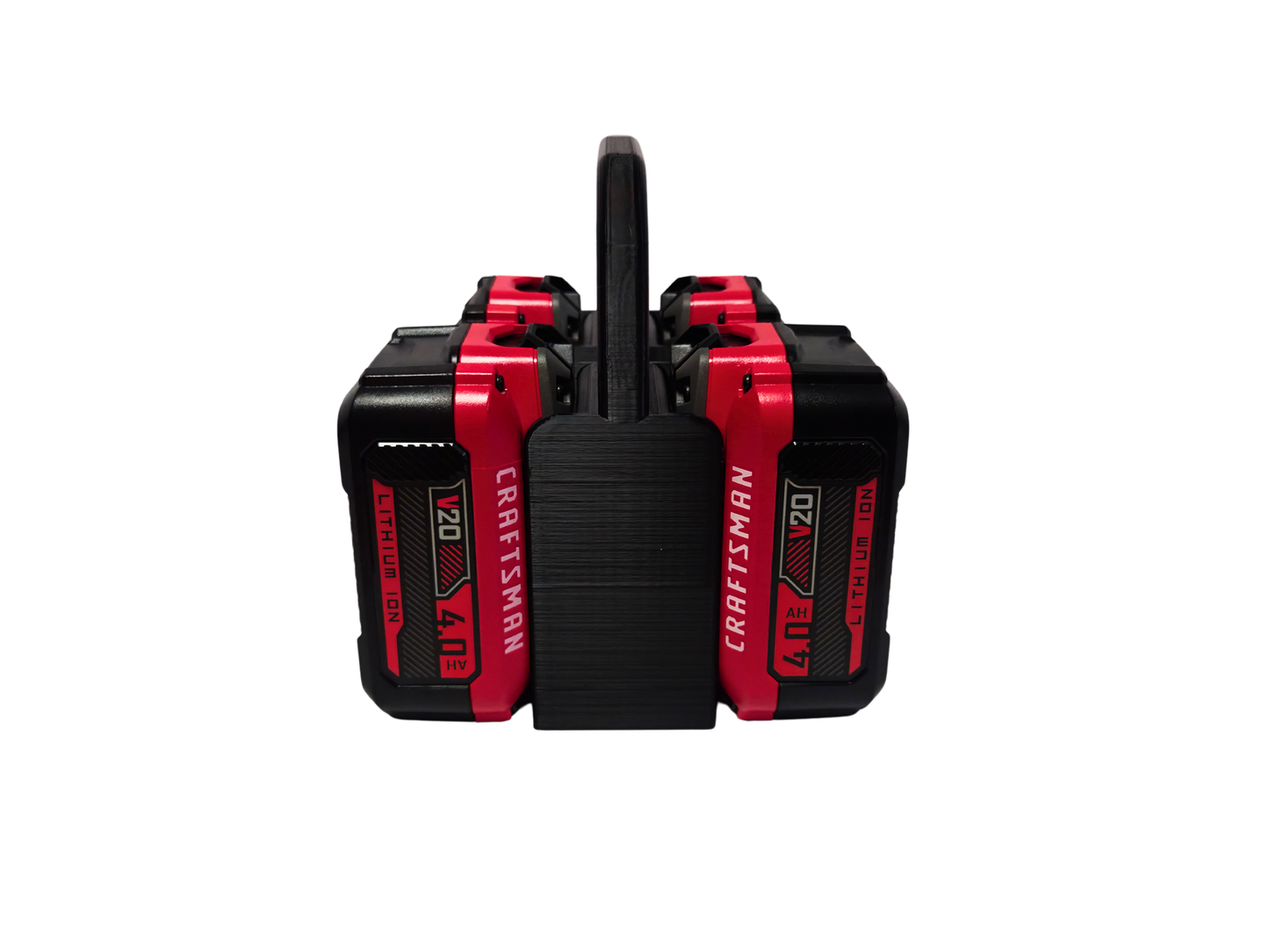 Craftsman 20V Battery Holder – 4 Bank