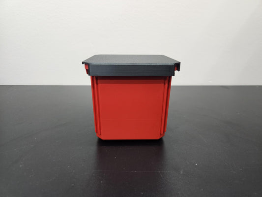 Milwaukee Packout Bin Lids (4 Pack)– Small Bin Cover– Packout Organizer Accessory – Tool Box Add-On - 3D Printed - Gift for Him