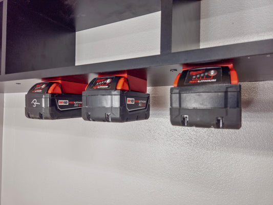 Milwaukee M18 Battery Mount Set - 5 Pack