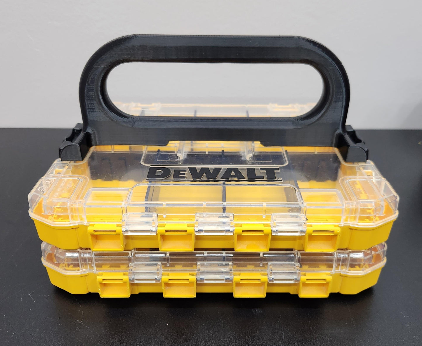 DeWalt Tough Case Bit Set Handle – 3D Printed Add-On Grip – Great Gift for Him, Dad, or DIYer – Tool Organizer Accessory
